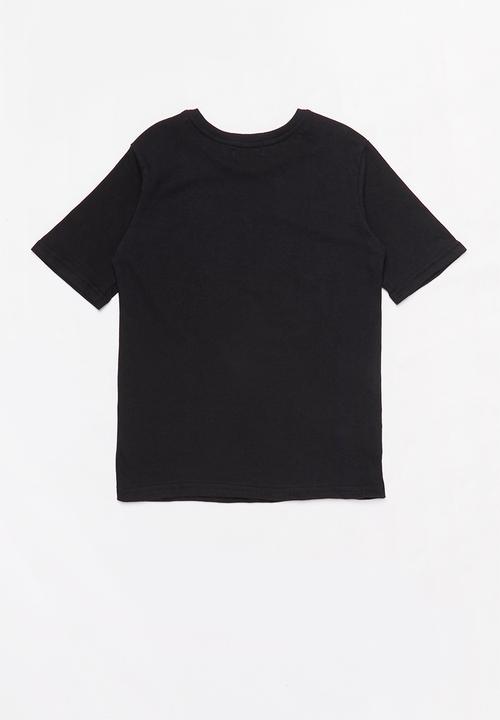 Superbalist Kids - Nasa printed logo tee - black