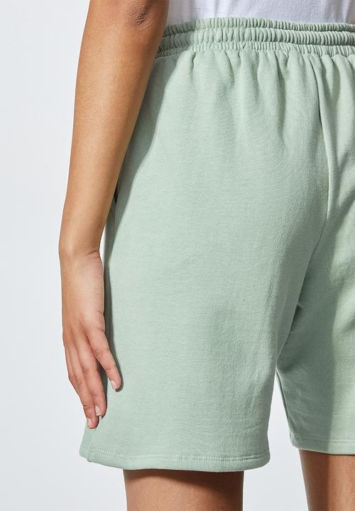 Superbalist - Long jogger shorts - sage