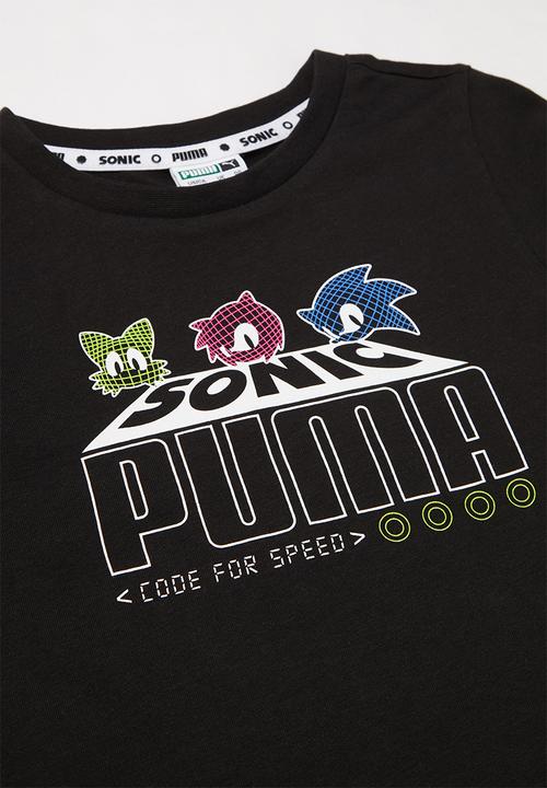 PUMA - Puma x sega tee - black