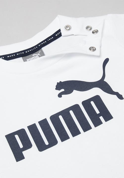 PUMA - Mini cats - white & navy