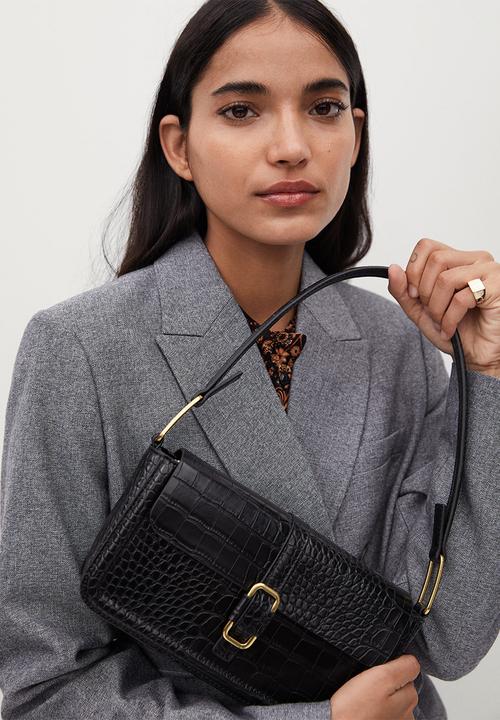 MANGO - Bag m freya - black