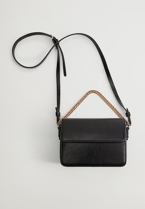 MANGO - Bag mch katia  - black