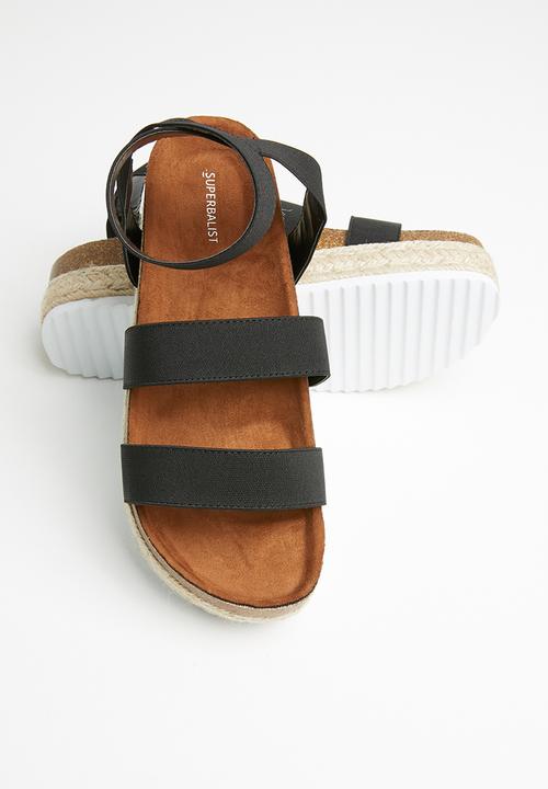 Superbalist - Caley espadrille - black