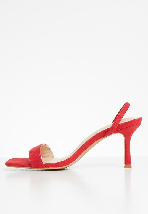 Superbalist - Lulla slingback heel - red
