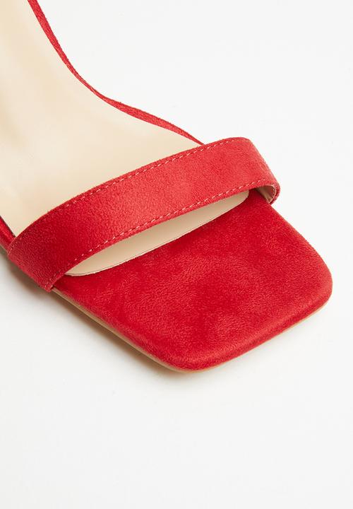 Superbalist - Lulla slingback heel - red