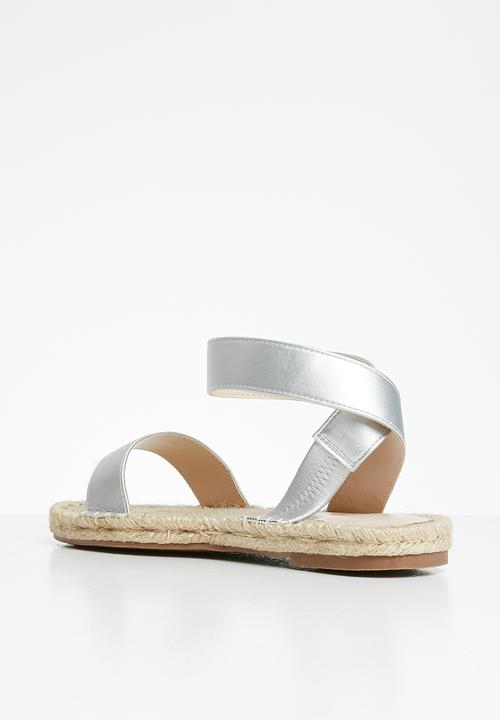 Superbalist - Jenae espadrille - silver