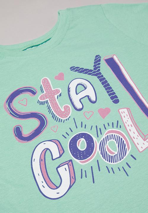 Pop Candy - Girls 2 pack tee - multi