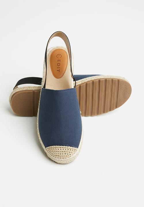 edit - Bobbi espadrille - navy