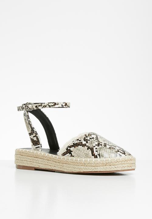 Superbalist - Etta espadrille - snake