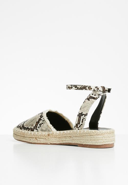Superbalist - Etta espadrille - snake