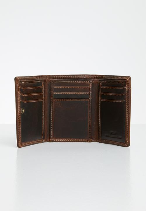 POLO - Tuscany trifold wallet - brown