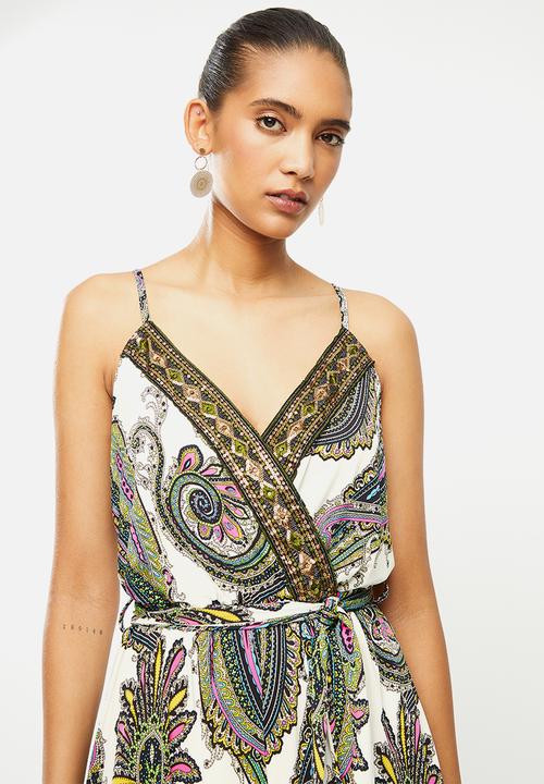 SISSY BOY - Paisley baby playsuit - multi paisley