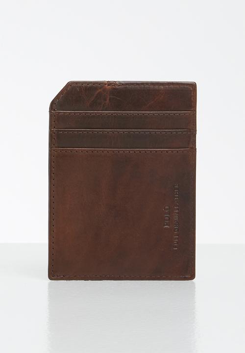 POLO - Etosha wallets cc wallet w top pocket - brown