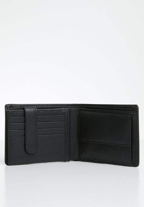 POLO - Nappa billfld driv lic - black