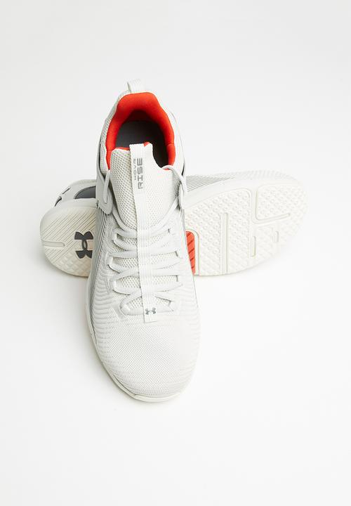 Under Armour - Ua hovr rise 2 - summit white / summit white / pitch gray