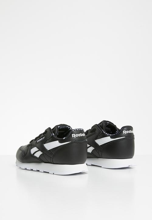 Reebok Classic - Boys classic leather sneaker - black/white