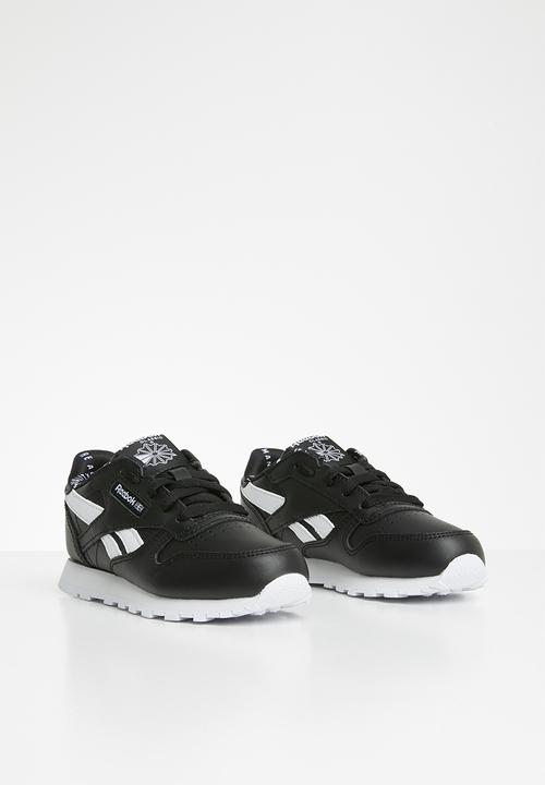 Reebok Classic - Boys classic leather sneaker - black/white