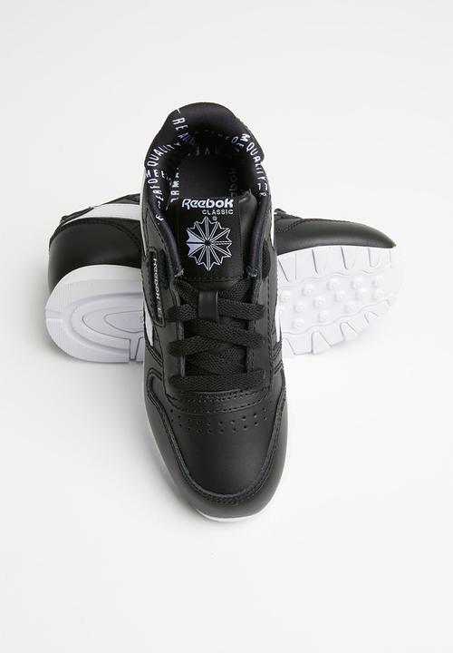 Reebok Classic - Boys classic leather sneaker - black/white