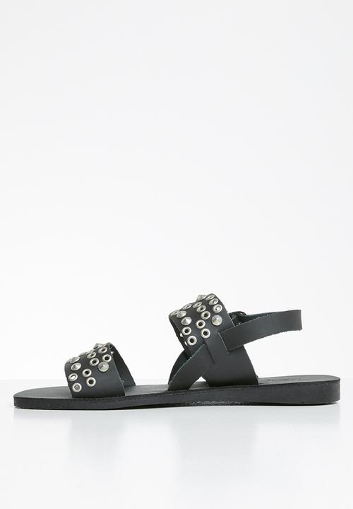 iFELE - Sibongile leather sandal - black