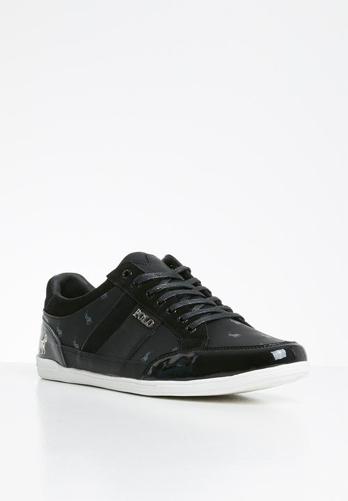 POLO - Benjamin side flash sneaker - black