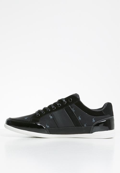 POLO - Benjamin side flash sneaker - black