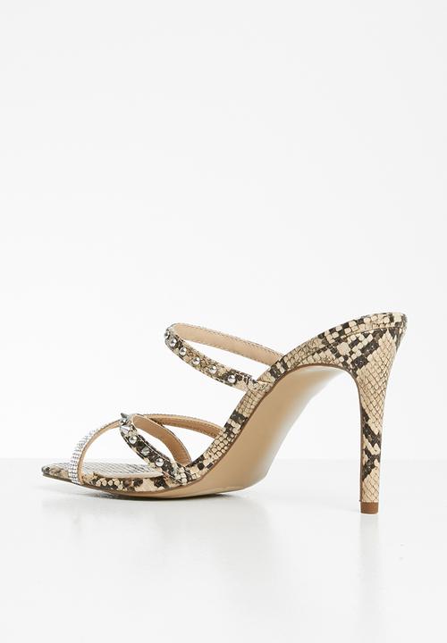 Steve Madden - Amari heel - tan snake