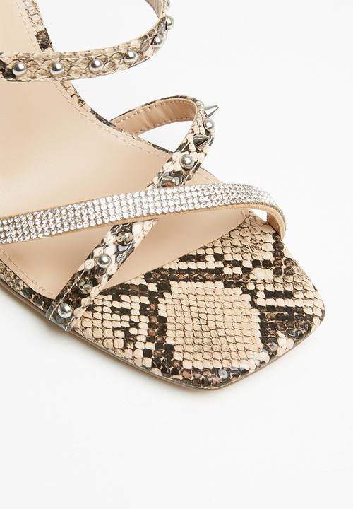 Steve Madden - Amari heel - tan snake