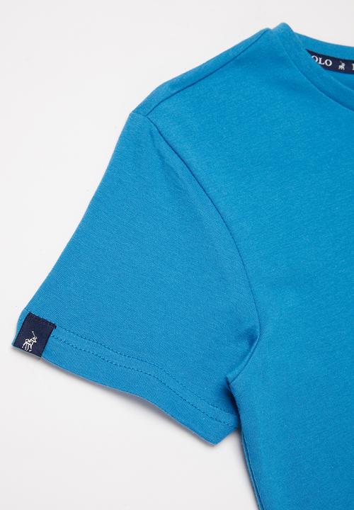 POLO - Boys rick short sleeve tee - cobalt
