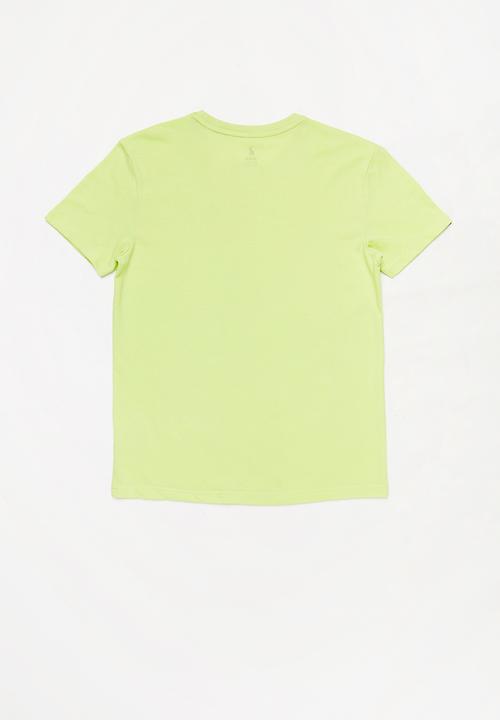 POLO - Boys rick tee - lime