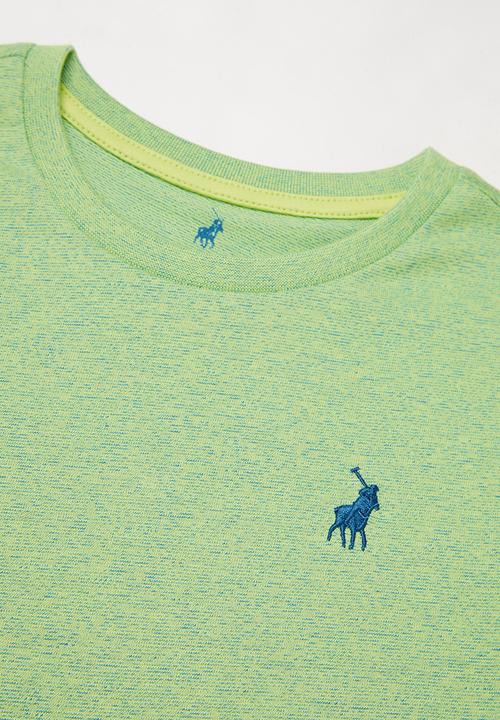 POLO - Hawke space dye short sleeve tee - lime