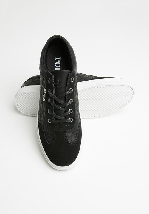 POLO - Bently quilted sneaker - black