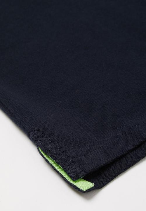 POLO - Boys Justin printed golfer - navy