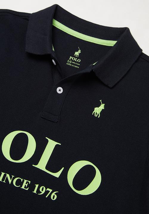 POLO - Boys Justin printed golfer - navy