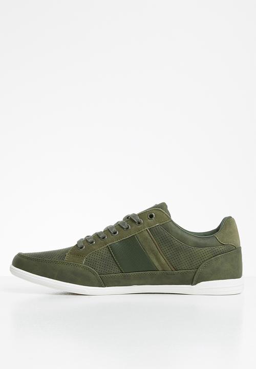 POLO - Benjamin side flash sneaker - green