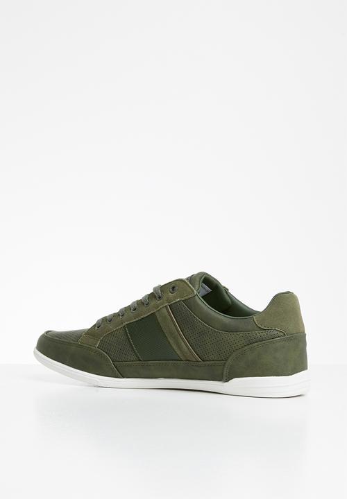 POLO - Benjamin side flash sneaker - green
