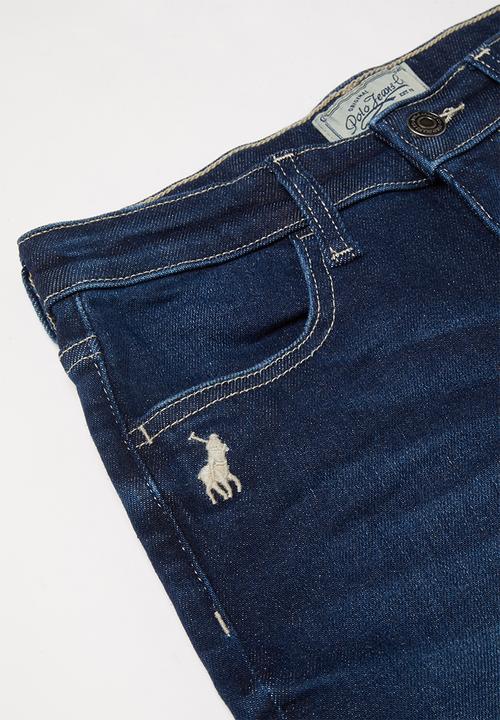 POLO - Boys jake denim short - blue