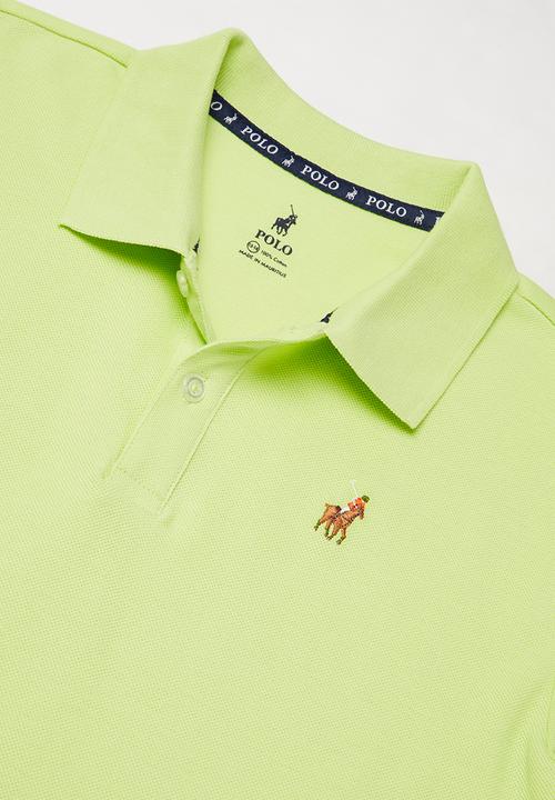 POLO - Boys Austin golfer - lime