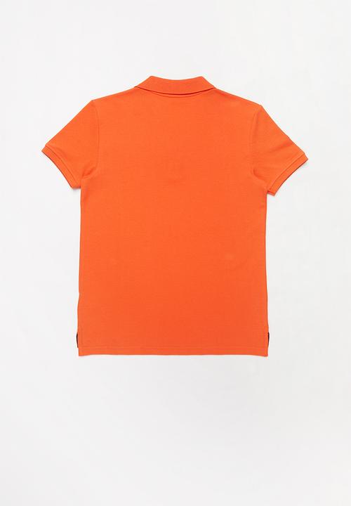 POLO - Boys Austin golfer - orange