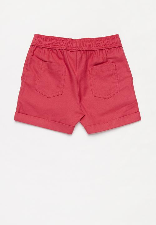 POLO - Girls audrey short - red