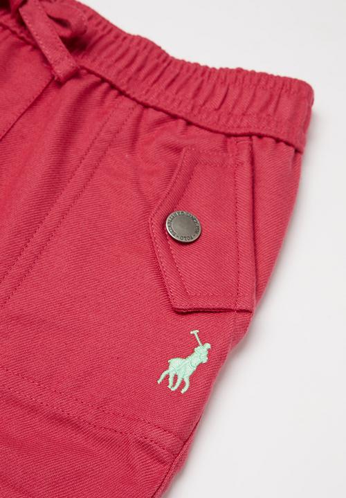 POLO - Girls audrey short - red