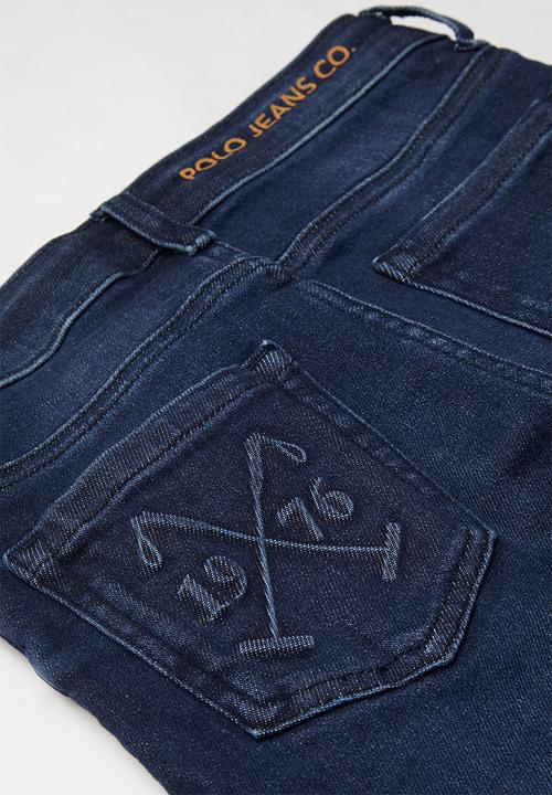 POLO - Boys jude slim fit jean - blue