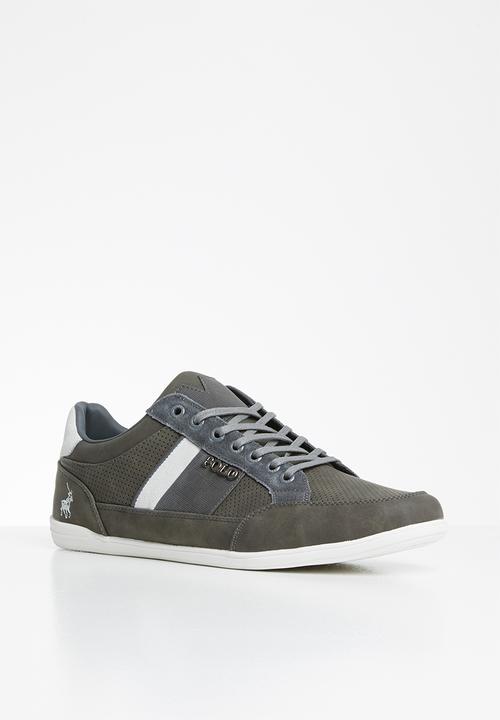 POLO - Benjamin side flash sneaker - grey
