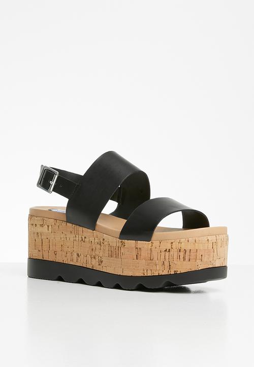 Steve Madden - Hazy sandal - black leather