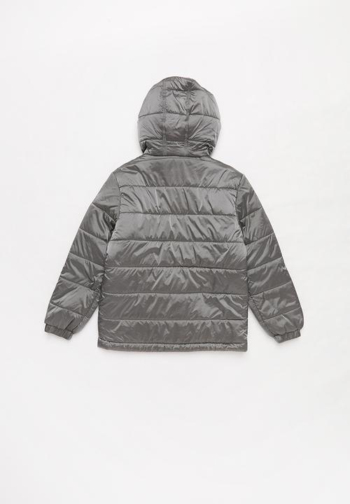 POLO - Girls Gianna long sleeve puffer jacket - grey 