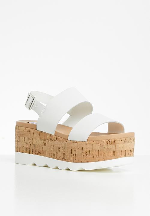 Steve Madden - Hazy sandal - white leather