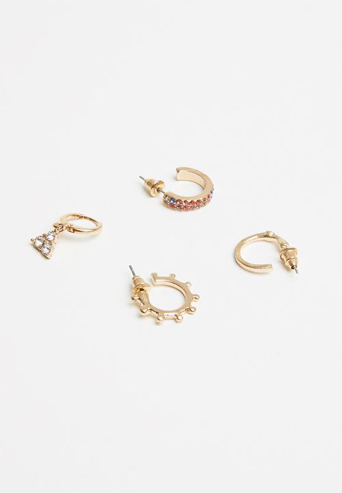 Superbalist - Skylar hoop pack - gold