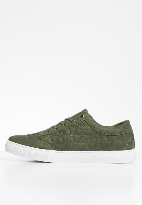 POLO - Bently quilted sneaker - olive