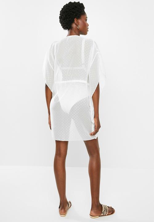 SISSY BOY - Summer affair cover up - white