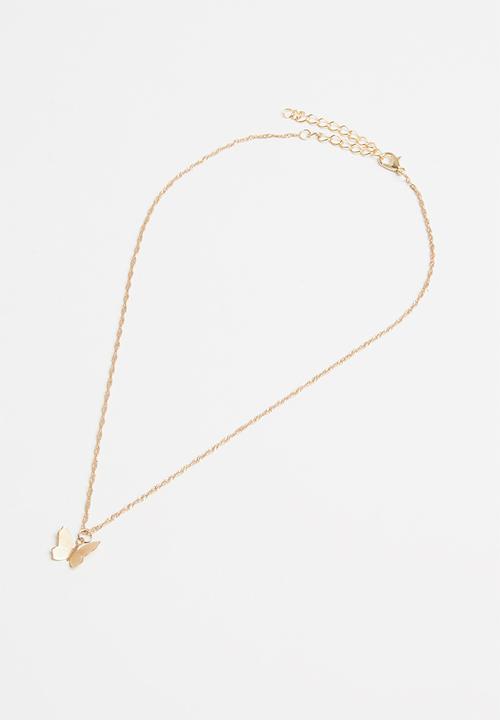 Superbalist - Butterfly necklace-gold