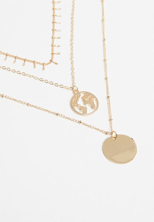 Superbalist - Saffron layered necklace-gold